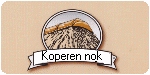 koperen nok op rieten dak